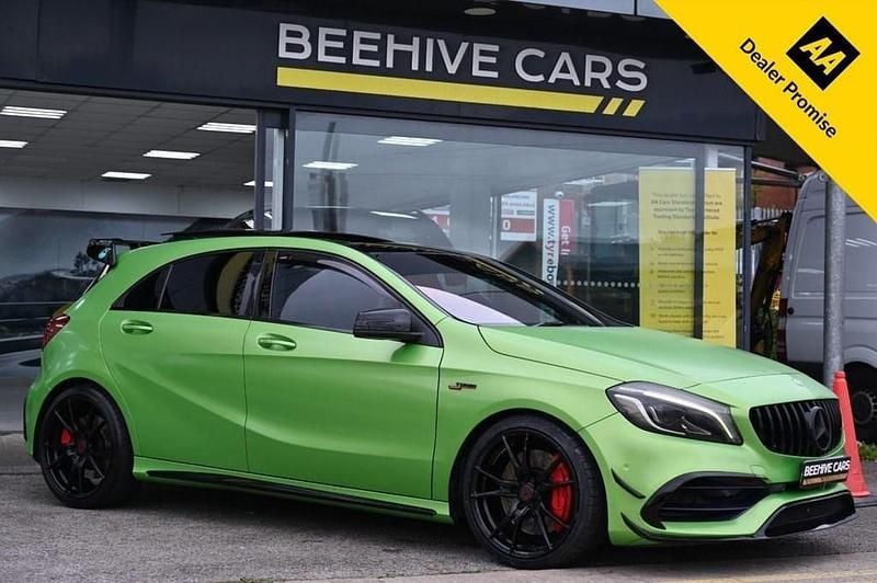 Grey Used 2016 Mercedes A45 AMG Premium Hatchback | £22,995 - Image 1/4