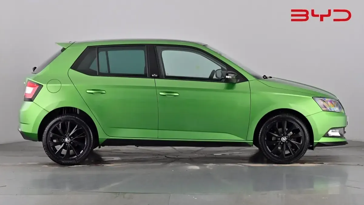 Used Skoda Fabia Monte Carlo 95 HP (69 kW) 2017 Green Hatchback