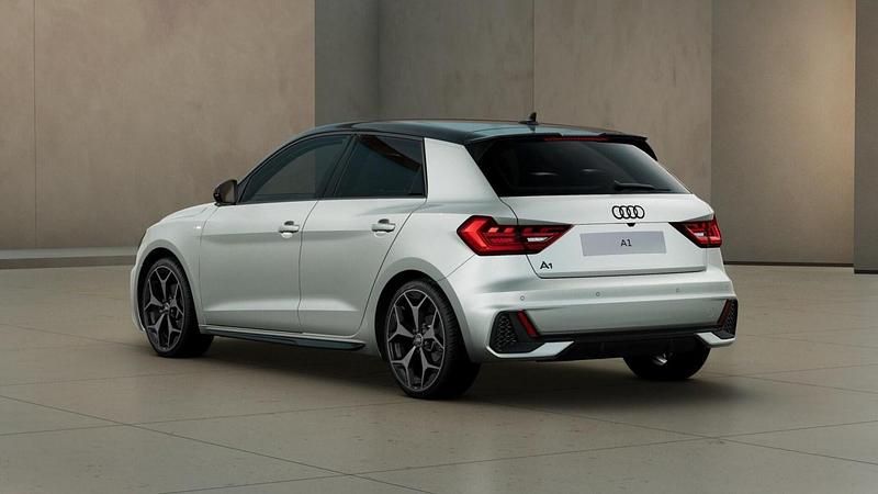 New Audi A1 Sportback Black Edition 2026 Silver Hatchback