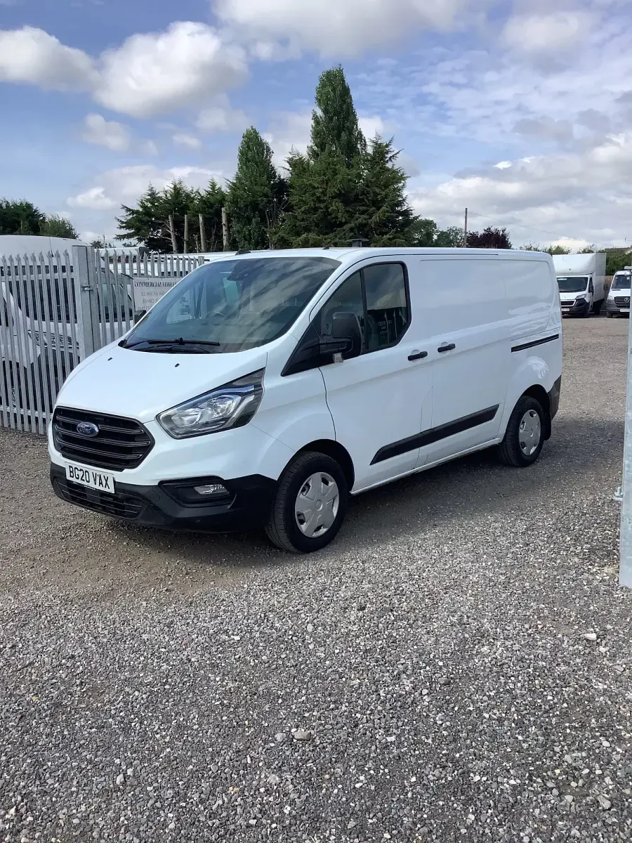 Used Ford Transit Custom 130 HP (95 kW) 2020 White Van