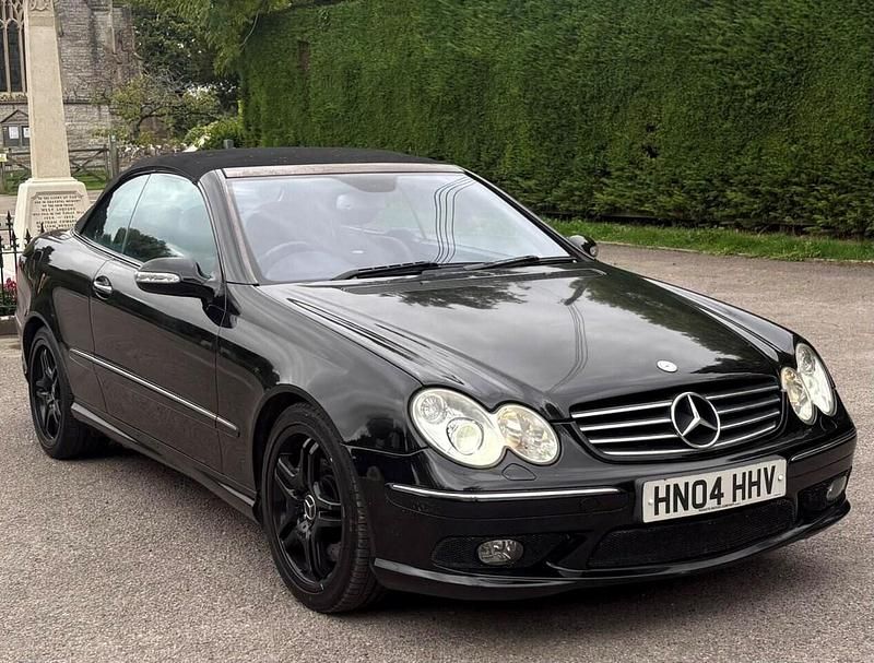 Black Used 2004 Mercedes CLK55 AMG AMG Cabriolet | £10,495 - Image 1/4