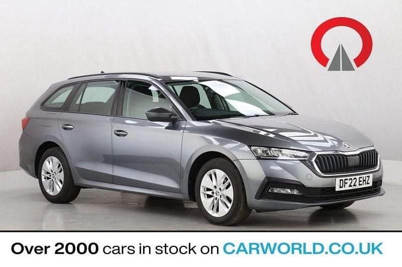 Grey Used 2022 Skoda Octavia SE Technology Estate | £11,990 (Good price) - Image 1/3