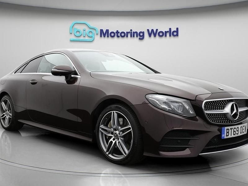 Red Used 2019 Mercedes E350 AMG line Coupe | £18,500 (Good price) - Image 1/4