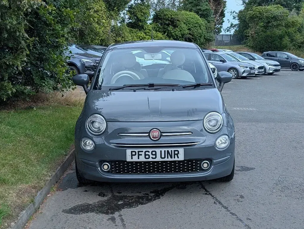 Used Fiat 500 Lounge 69 HP (50 kW) 2019 Grey Hatchback
