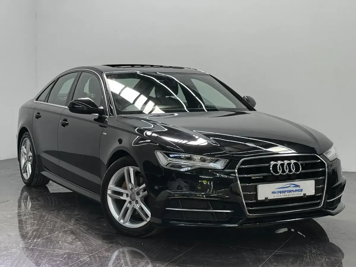Used Audi A6 S-Line 190 HP (139 kW) 2017 Black Sedan