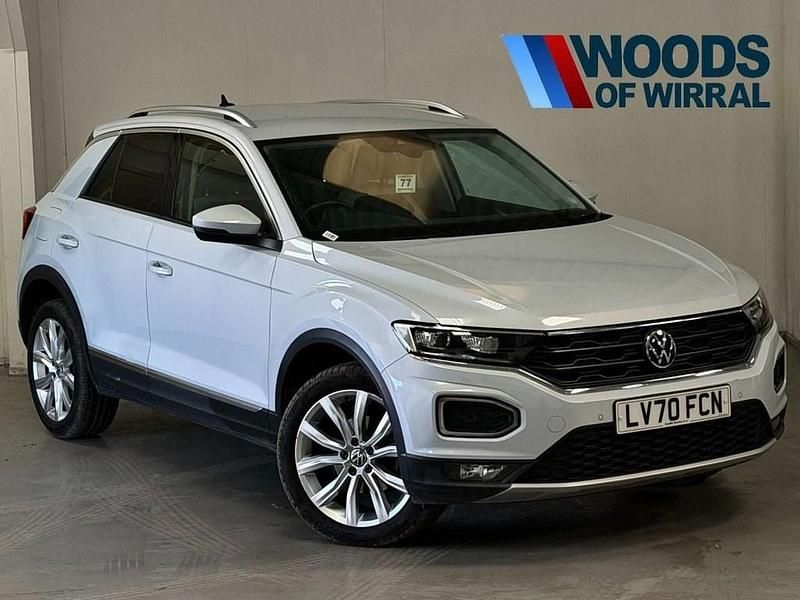 Used VW T-Roc SEL 150 HP (110 kW) 2021 Silver SUV