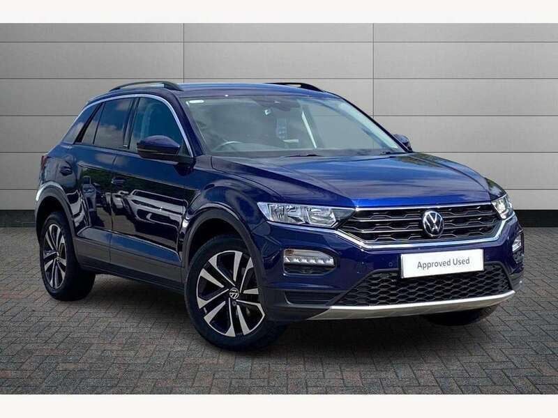 Blue Used 2021 VW T-Roc United SUV | £18,095 (Fair price) - Image 1/4
