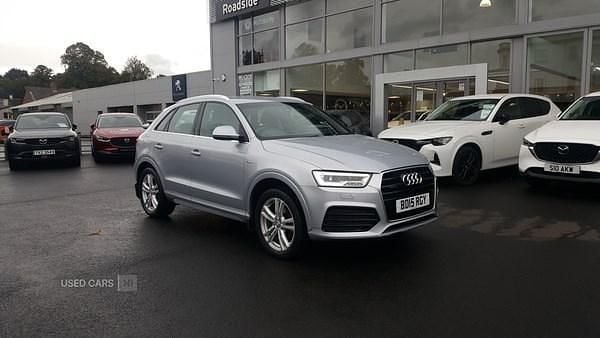 Used Audi Q3 S-Line 150 HP (110 kW) 2015 Silver SUV