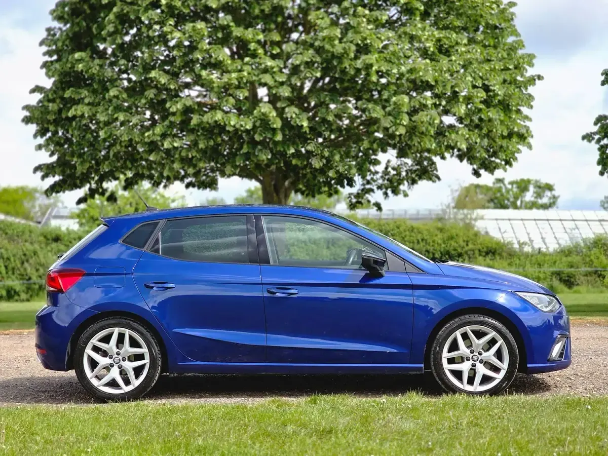 Used Seat Ibiza FR 115 HP (84 kW) 2018 Blue Hatchback