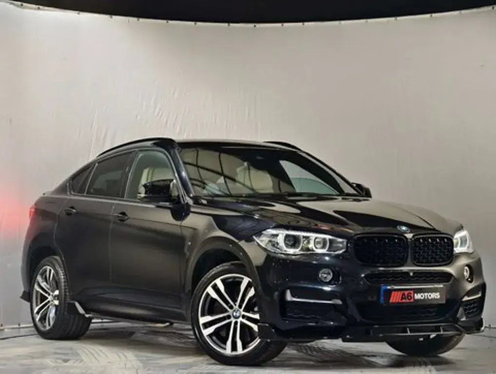 Used BMW X6 M50 2017 Black SUV