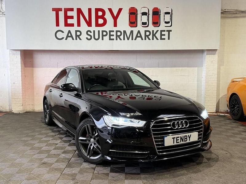 Black Used 2015 Audi A6 S-Line Sedan | £10,995 (Fair price) - Image 1/3