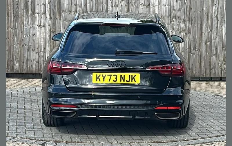 Used Audi A4 Black Edition 161 HP (118 kW) 2023 Black Estate
