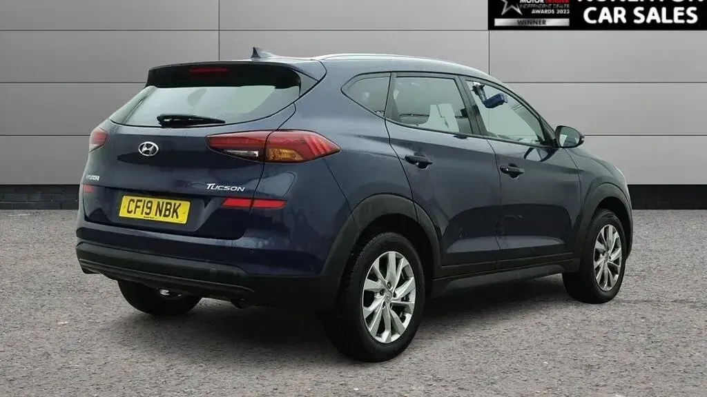 Used Hyundai Tucson SE 136 HP (100 kW) 2019 Blue SUV