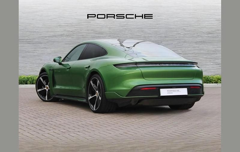 Used Porsche Taycan 350 kW (476 HP) 2023 Green Sedan