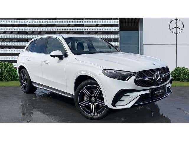 White Used 2023 Mercedes GLC300e AMG Line Premium SUV | £49,205 (A bit pricey) - Image 1/4