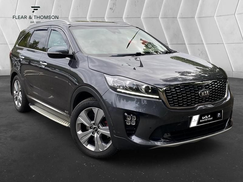 Grey Used 2019 Kia Sorento GT-Line SUV | £20,999 (Fair price) - Image 1/4