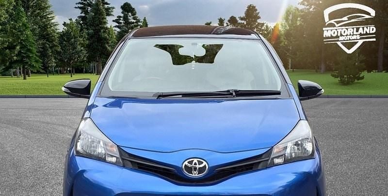 Used Toyota Yaris 2015 Blue Hatchback