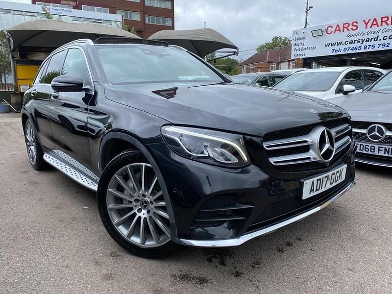 Black Used 2017 Mercedes GLC250 AMG Line Premium Estate | £16,690 (Fair price) - Image 1/4