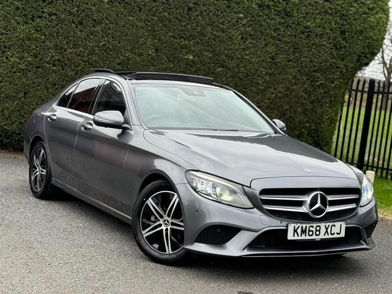 Used Mercedes C200 Premium Plus 2018 Grey Sedan