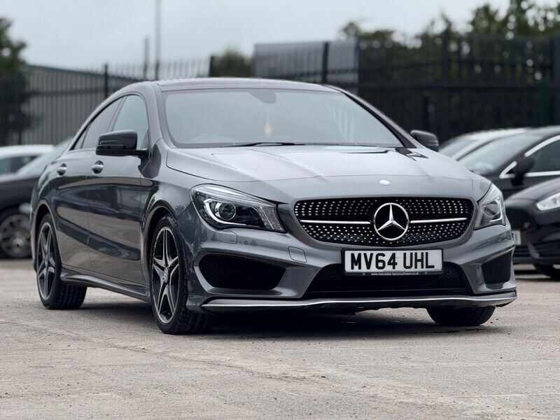 Grey Used 2014 Mercedes CLA180 AMG Sedan | £10,498 (Fair price) - Image 1/4