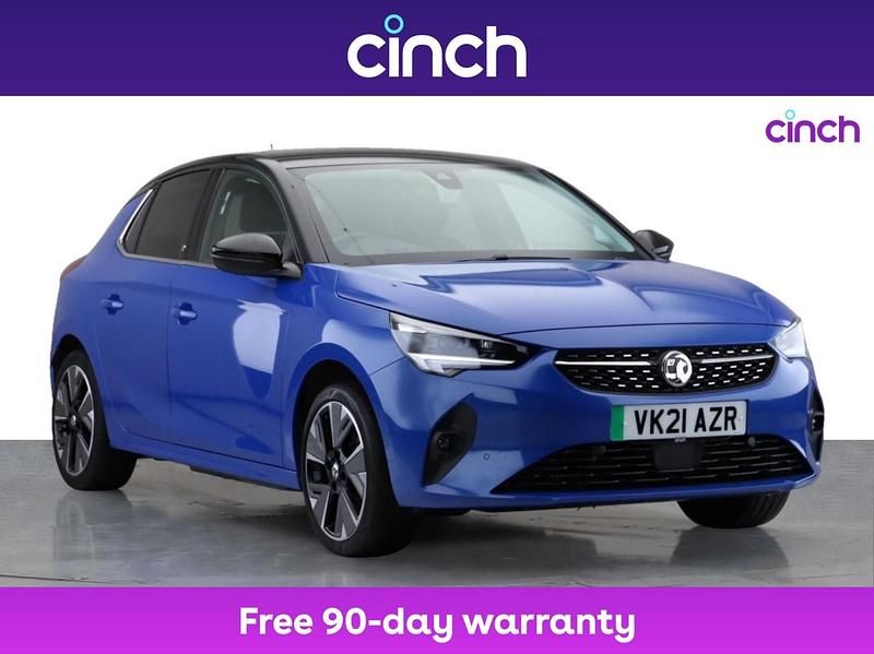 Blue Used 2021 Vauxhall Corsa-e Elite Hatchback | £11,049 (Fair price) - Image 1/3