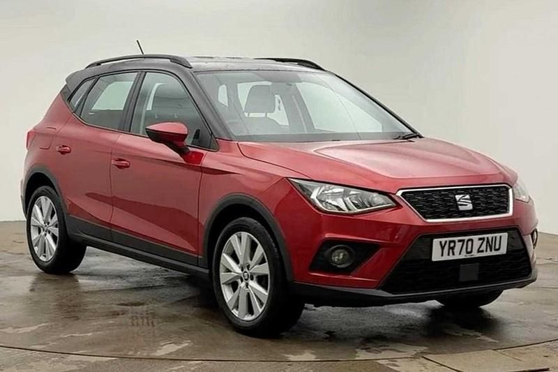 Used Seat Arona SE Technology 95 HP (69 kW) 2021 Red SUV
