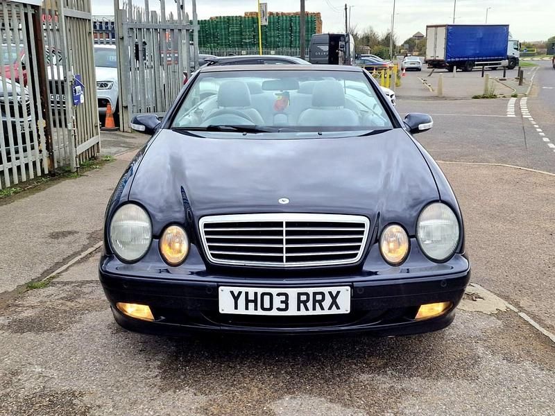 Used Mercedes CLK230 Elegance 2003 Blue Cabriolet