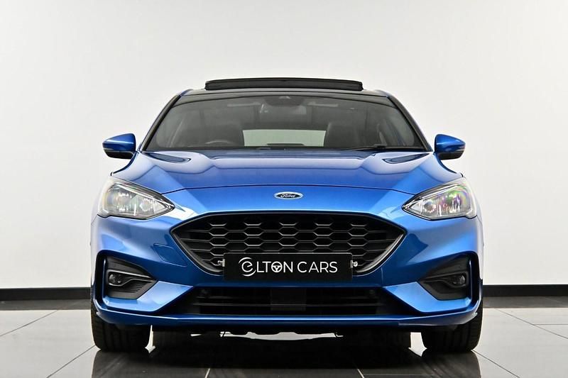 Used Ford Focus ST-Line X 120 HP (88 kW) 2019 Blue Hatchback
