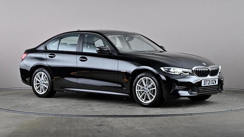 Black Used 2021 BMW 330e Sedan | £23,798 (Expensive) - Image 1/4