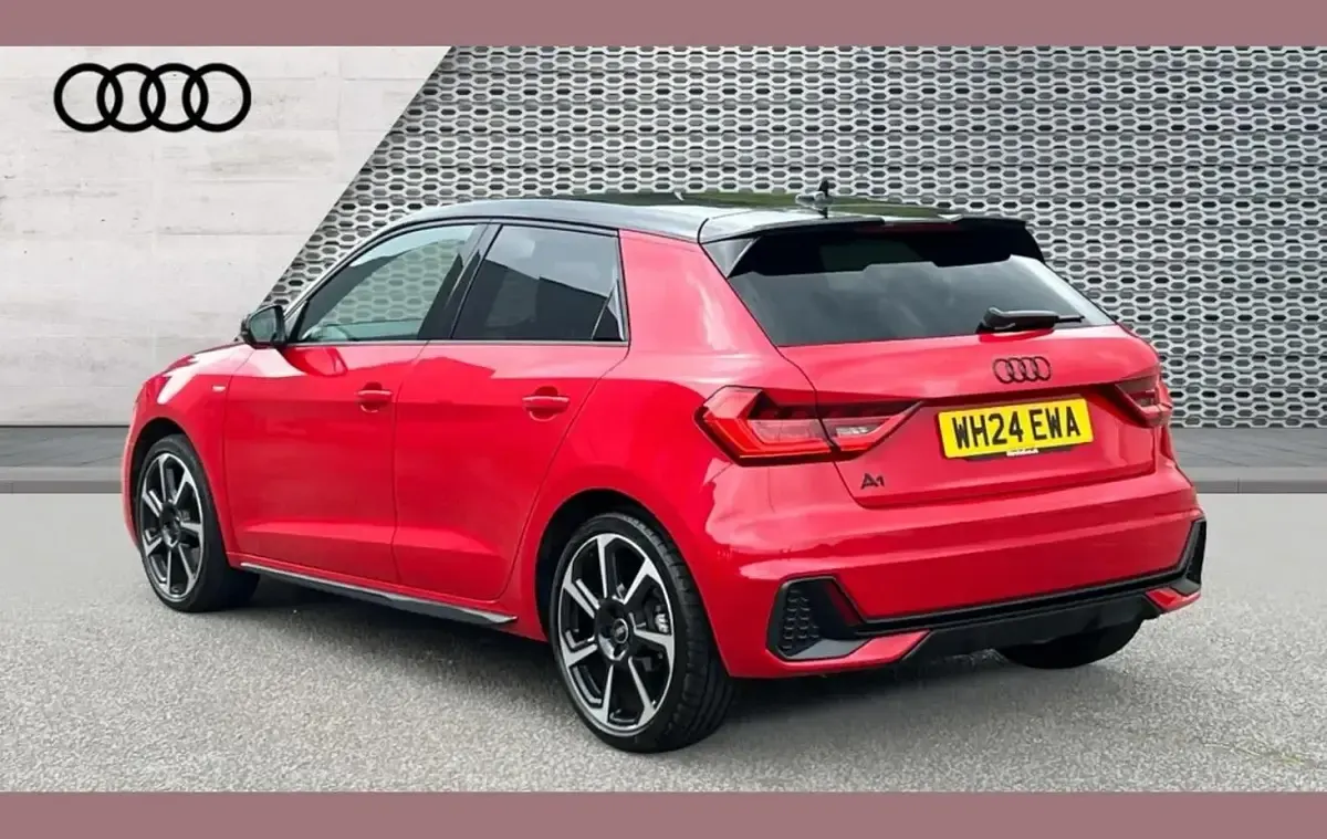 Used Audi A1 Black Edition 147 HP (108 kW) 2024 Red SUV