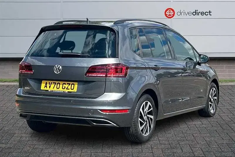Used VW Golf VII Match 150 HP (110 kW) 2020 Grey MPV