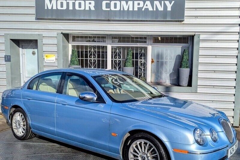 Blue Used 2007 Jaguar S-Type SE Sedan | £2,999 (Fair price) - Image 1/1