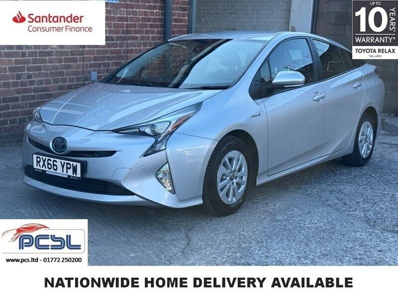Silver Used 2016 Toyota Prius Hatchback | £11,995 (Fair price) - Image 1/4
