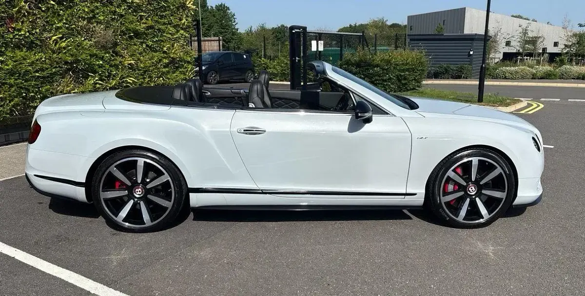 Used Bentley Continental GT Convertible 521 HP (383 kW) 2015 Grey Cabriolet