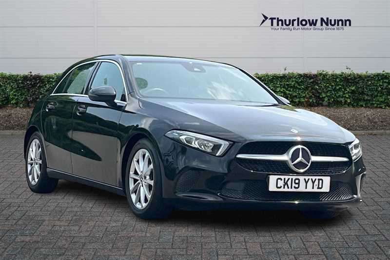 Black Used 2019 Mercedes A180 Hatchback | £14,500 (Good price) - Image 1/4