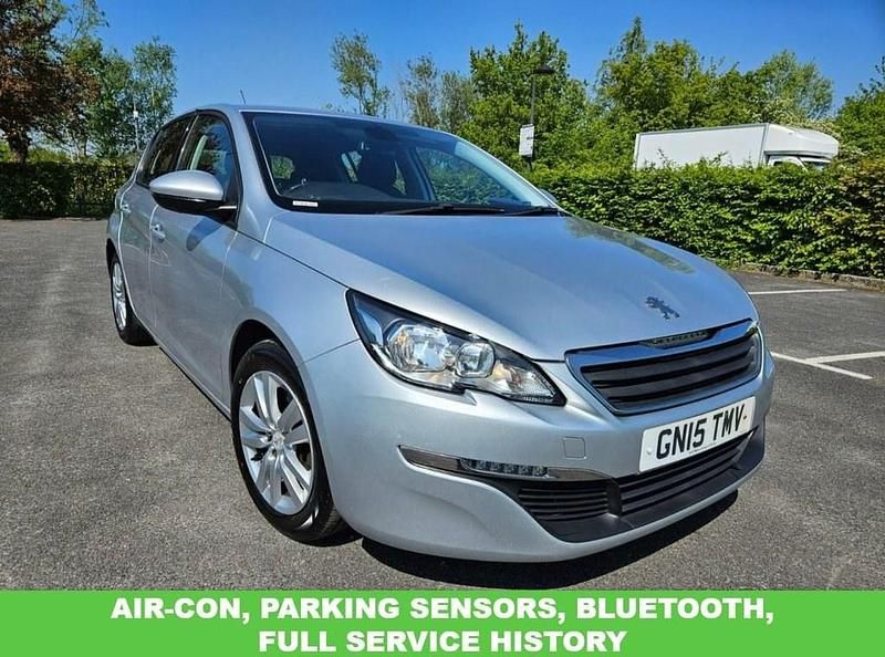 Silver Used 2015 Peugeot 308 Active Hatchback | £3,495 (Fair price) - Image 1/4