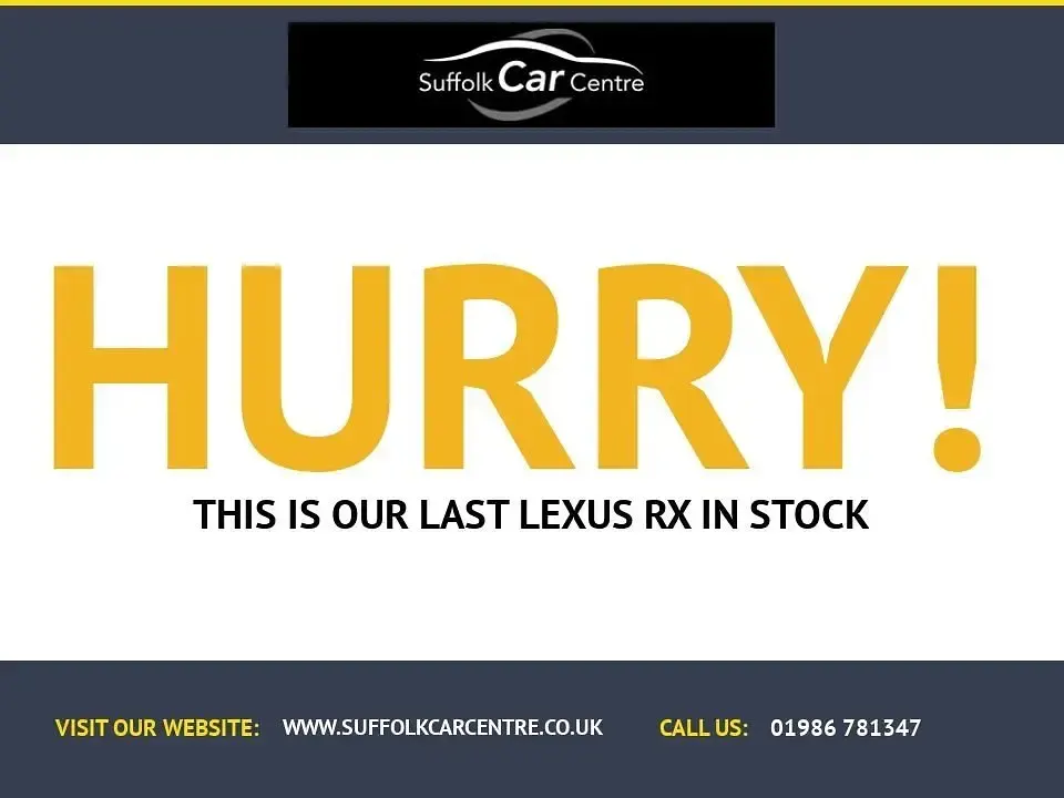 Used Lexus RX450h 2012 Black SUV