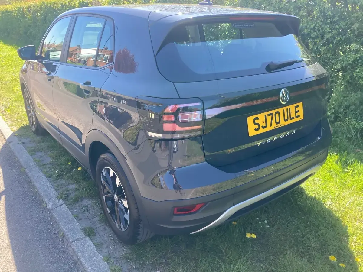 Used VW T-Cross S 95 HP (69 kW) 2020 Grey SUV