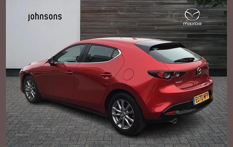 Used Mazda 3 162 HP (119 kW) 2020 Red Hatchback