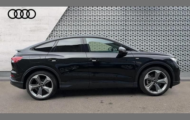 Used Audi Q4 Sportback e-tron Black Edition 206 kW (281 HP) 2024 Black SUV