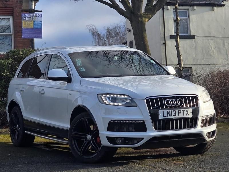 Used Audi Q7 S-line plus 245 HP (180 kW) 2013 White SUV
