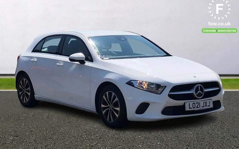White Used 2021 Mercedes A180 SE Hatchback | £17,699 (Good price) - Image 1/3