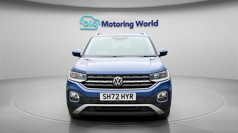 Used VW T-Cross SEL 110 HP (80 kW) 2022 Blue SUV