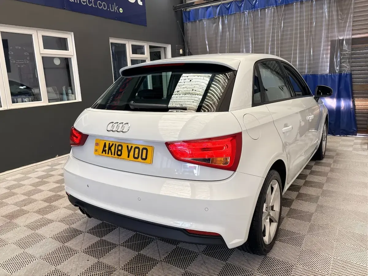 Usado Audi A1 Sport 2018 Blanco Utilitario