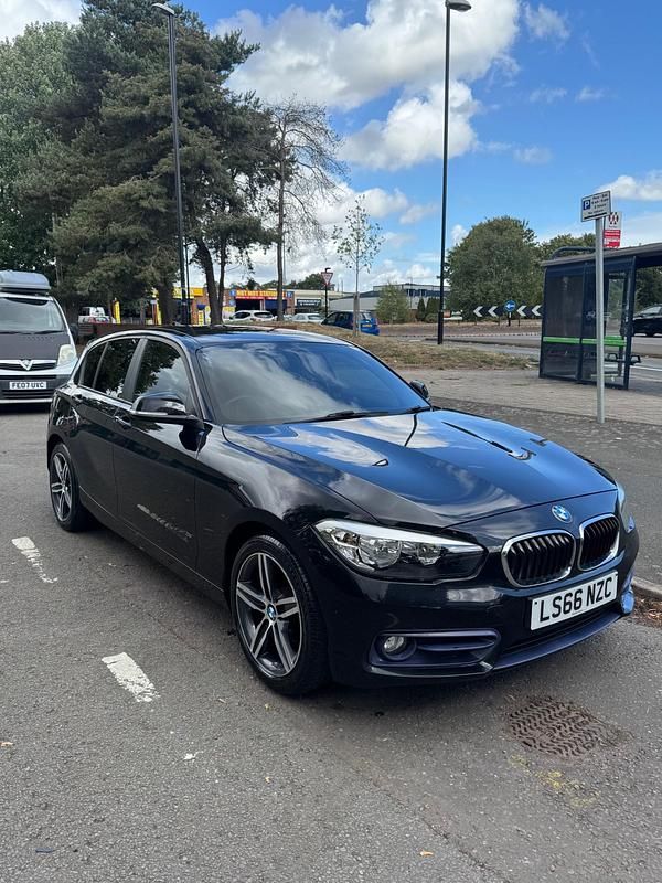 Black Used 2016 BMW 116 Sport Line Hatchback | £3,895 (Expensive) - Image 1/4