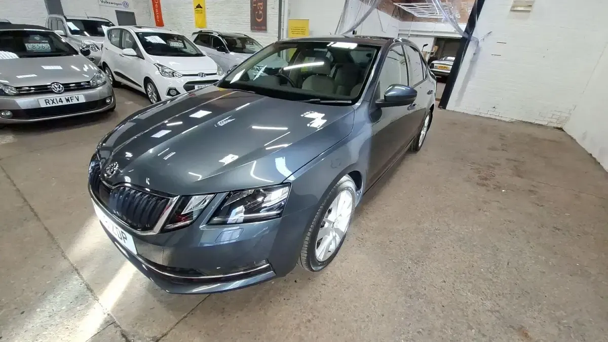 Used Skoda Octavia SE L 150 HP (110 kW) 2018 Grey Hatchback