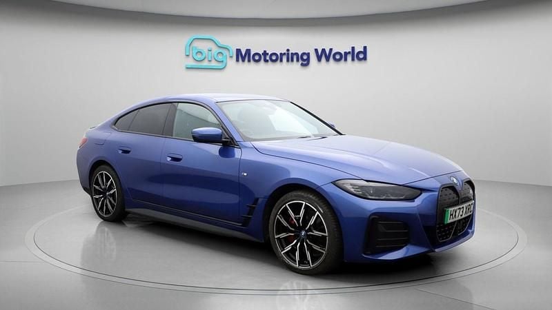 Used BMW i4 M Sport 250 kW (340 HP) 2023 Blue Sedan