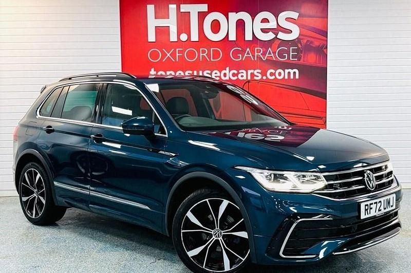 Used VW Tiguan R-line 150 HP (110 kW) 2023 Blue SUV