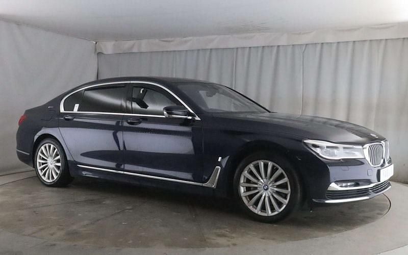 Blue Used 2018 BMW 740 Exclusive Sedan | £14,499 - Image 1/4