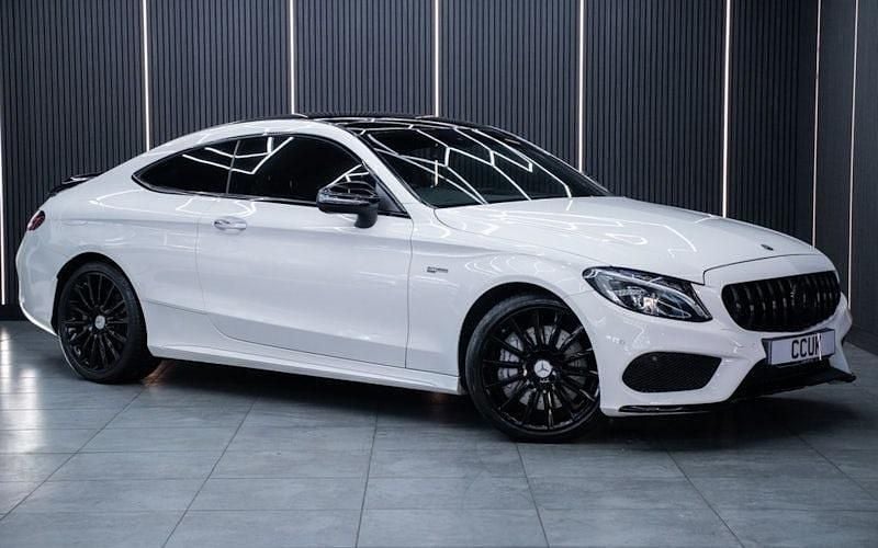 White Used 2017 Mercedes C43 AMG Premium Coupe | £26,490 (Fair price) - Image 1/4